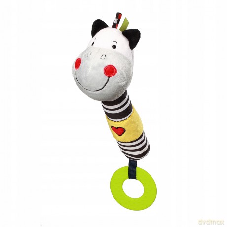 Piszczek z gryzakiem ZEBRA ZACK C-MORE COLLECTION