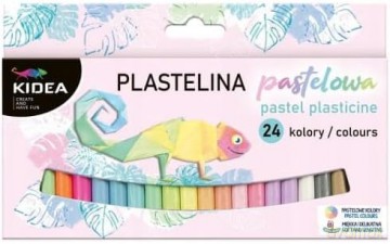 Plastelina 24 Kidea Pastelowa