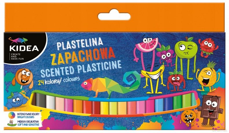 Plastelina Zapachowa 24 Kolory Ki
