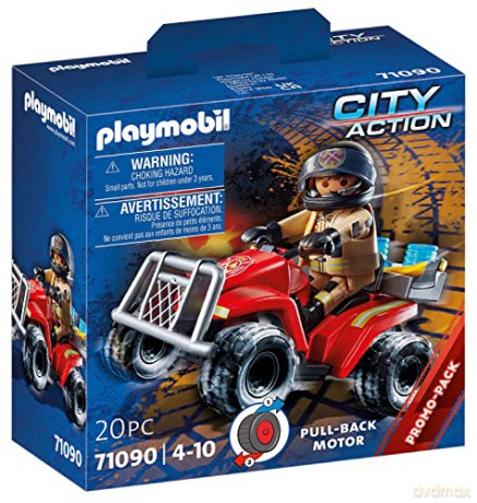 Playmobil. 71090 Pożarniczy speed quad