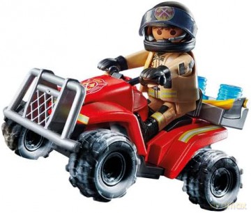 Playmobil. 71090 Pożarniczy speed quad