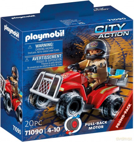 Playmobil. 71090 Pożarniczy speed quad