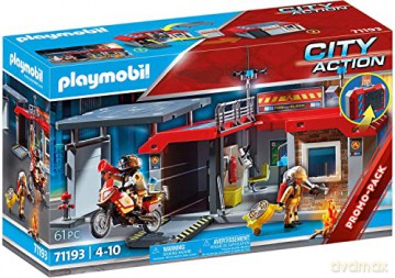 Playmobil. 71193 Remiza strażacka