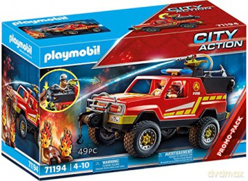 Playmobil. 71194 Wóz strażacki