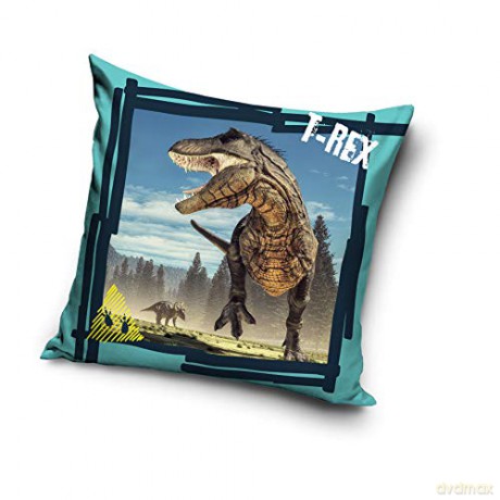 Poduszka mikrofibra 40x40 dinozaur TREX203002