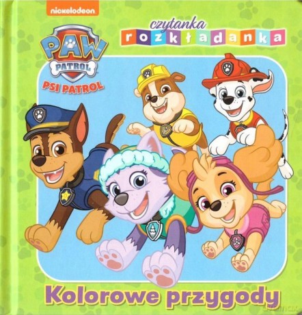 Psi Patrol- Czytanka rozkładanka