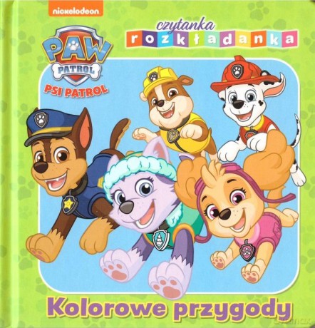 Psi Patrol- Czytanka rozkładanka