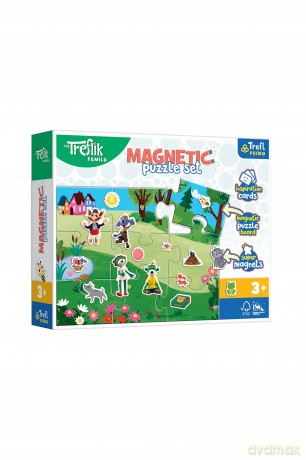 Puzzle magnetyczne Treflikowy dzienRodzina Treflikow