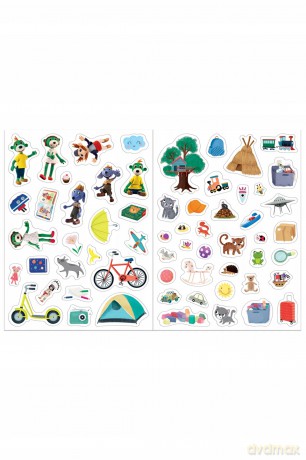 Puzzle magnetyczne Treflikowy dzienRodzina Treflikow