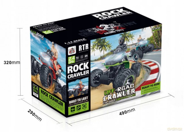 Quad Na Radio z Ludzikiem 33 cm