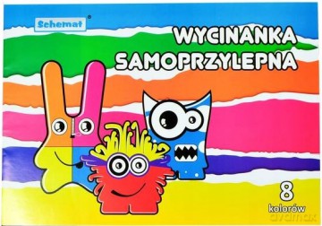 Wycinanka Samoprzylepna A4 8 Kol
