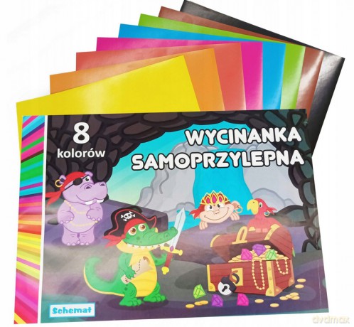 Wycinanka Samoprzylepna A4 8 Kol