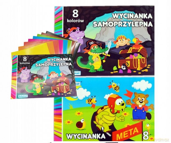 Wycinanka Samoprzylepna A4 8 Kol
