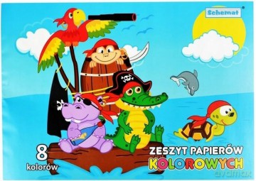 Zeszyt Papierow Kolorowych A4 08