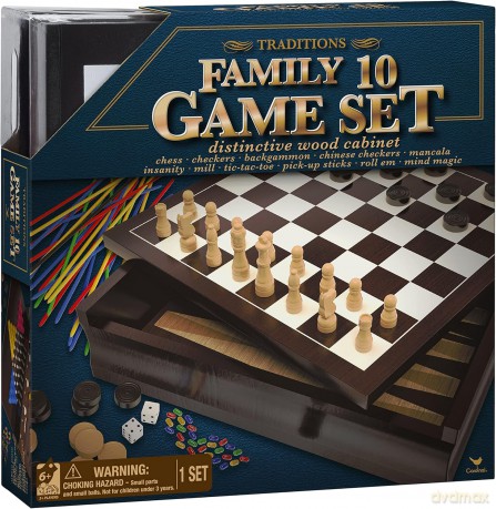 Spin Gra Zestaw 10 Gier Familijnych6033153 Pud4