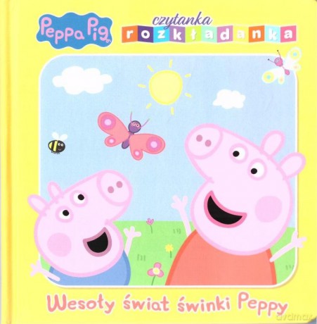 Śiwnka Peppa- Czytanka rozkładanka