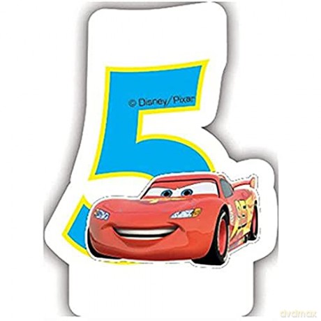 Świeczka Disney Cars Neon 5