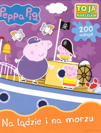 Świnka Peppa- 200 naklejek