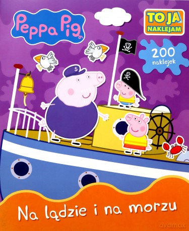 Świnka Peppa- 200 naklejek
