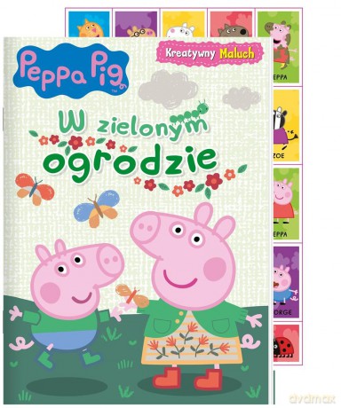 Świnka Peppa- Kreatywny maluch- Kolorowe