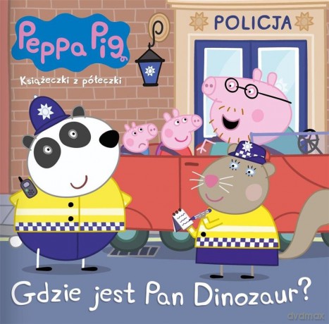 Świnka Peppa- mała- Gdzie jest Pan dinozaur
