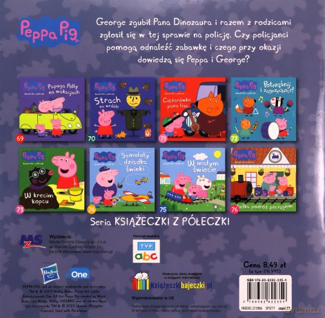 Świnka Peppa- mała- Gdzie jest Pan dinozaur