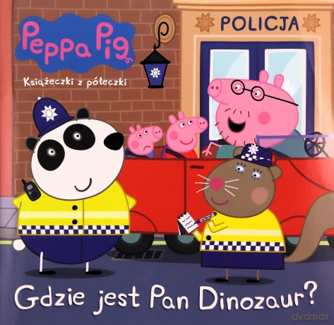 Świnka Peppa- mała- Gdzie jest Pan dinozaur