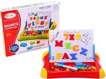 Tabliczka literki cyferki ze schowkiem