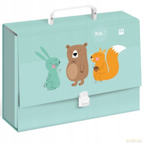 Teczka z RACZKA C4 BB KIDS GRANAT1x5