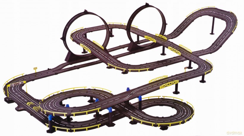 Tor wyścigowy, skala 1:43, 2 auta, 2kontrolery, sterowana prędkość, ś