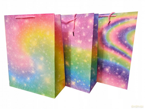 Torebka prezentowa świąteczna mix wzorów 31x40x12 cm 778246/778259/778272