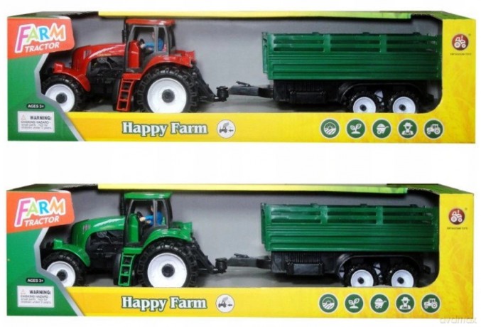 Traktor z przyczep G3829