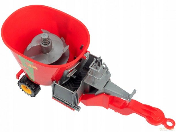 Traktor z przyczepą friction 51x16x15 cm 005030 MAD