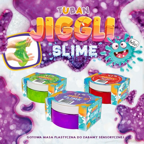 Tu3585 Jiggly Slime - Czerwony Truskawka 100G