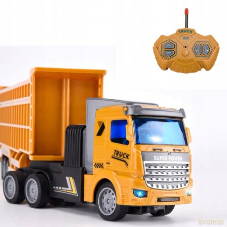 Wywrotka R/C światło ładowanie USB 51x15x9 cm 005194 MAD