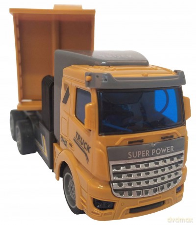 Wywrotka R/C światło ładowanie USB 51x15x9 cm 005194 MAD