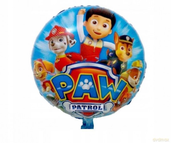 Zestaw balonów foliowych piesek żółty 5 szt
