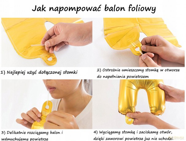 Zestaw balonów jednorożec (foliowy, 2 gwiazdki, 6 gumowych) 61126