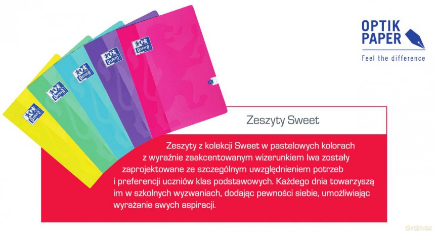 Zeszyt A5/32 Kol. Oxford Sweet