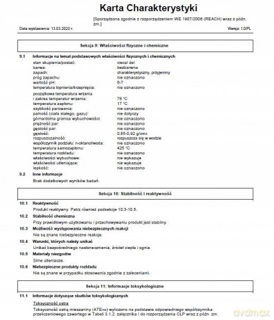 Żel dezynfekujący 100ml TU3340