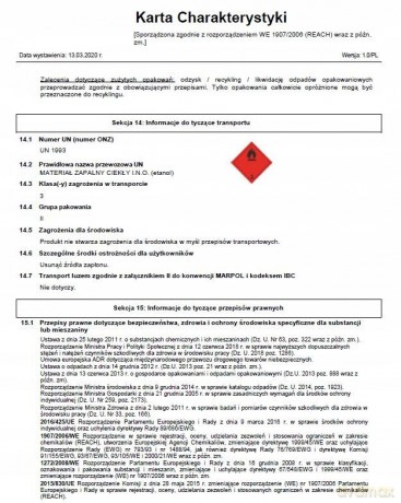 Żel dezynfekujący 100ml TU3340
