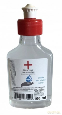Żel dezynfekujący 100ml TU3340