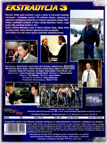 Ekstradycja III odc. 5-6 [DVD]