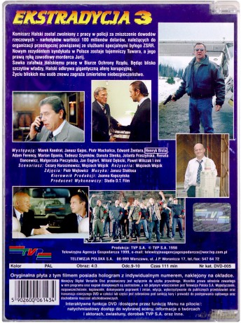 Ekstradycja III odc. 9-10 [DVD]