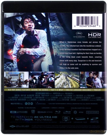 Train to Busan (Zombie express) [Blu-Ray 4K]+[Blu-Ray]