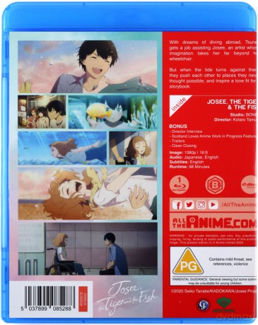 Josee, the Tiger and the Fish [Blu-Ray]