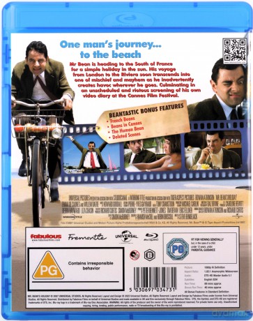 Mr Bean's Holiday (Wakacje Jasia Fasoli) [Blu-Ray]