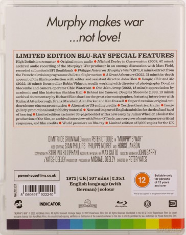 Murphy's War (Prywatna wojna Murphy'ego) [Blu-Ray]