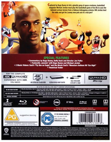 Space Jam (Kosmiczny mecz) [Blu-Ray 4K]