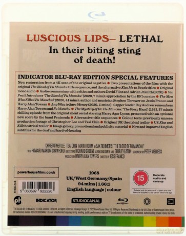 The Blood of Fu Manchu (Krew Fu Manchu) [Blu-Ray]